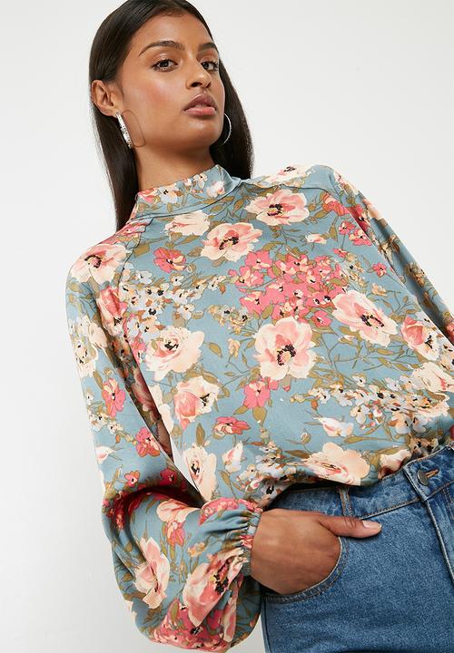 Superbalist - Turtle neck twofer bodysuit - multi 