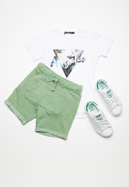 Superbalist - Boys printed tee - white