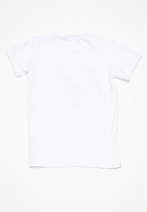 Superbalist - Boys printed tee - white