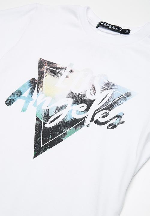 Superbalist - Boys printed tee - white