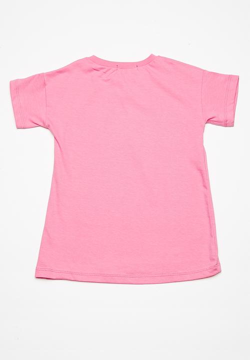 Superbalist - Embroided swing tee - pink