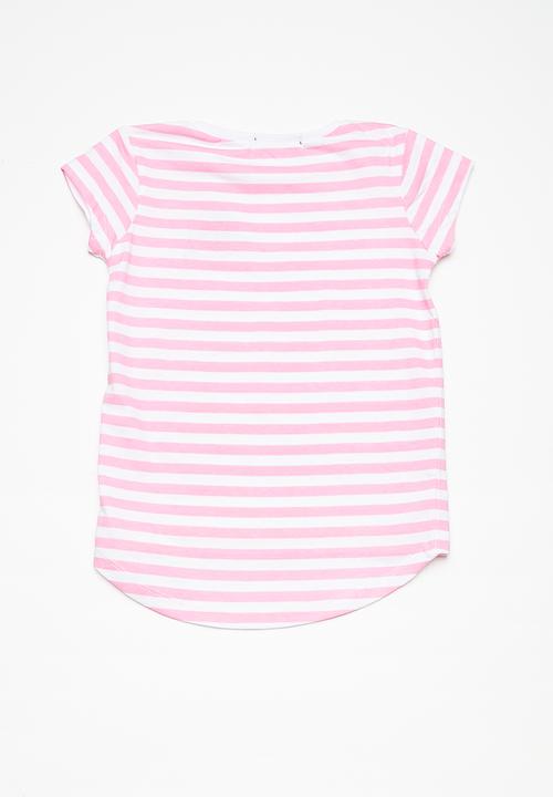 Superbalist - Kids girls 2 pack embroidered tee - multi 