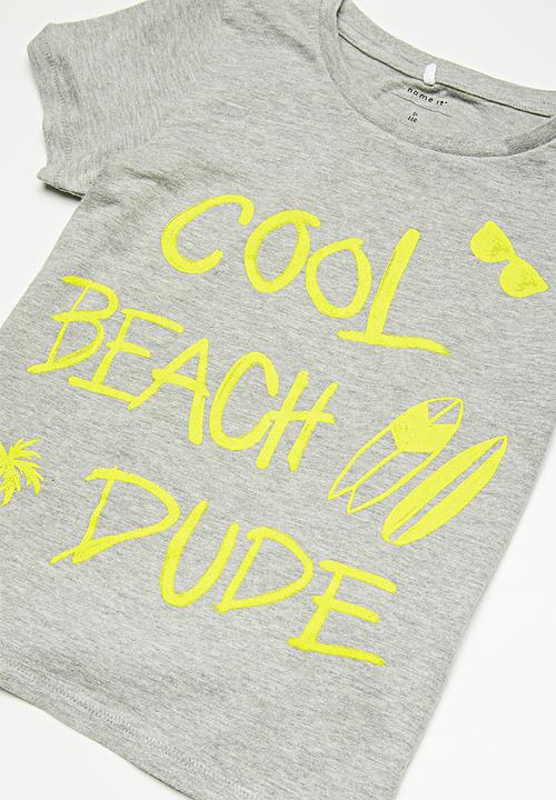 Name It - Demmy top - grey 