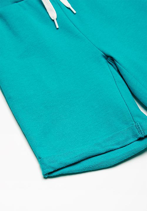 Name It - Vain long sweat shorts - blue 