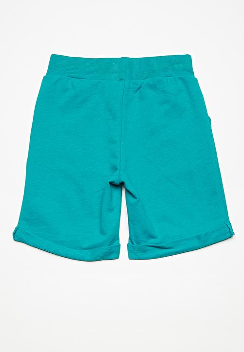 Name It - Vain long sweat shorts - blue 
