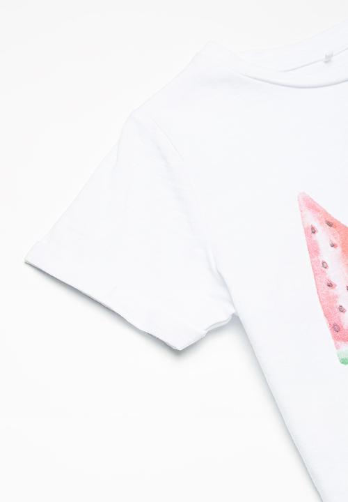 Name It - Krille short sleeve top - white 