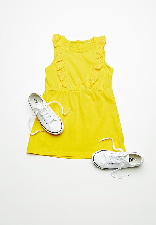 Name It - Kaja tunic dress - yellow 