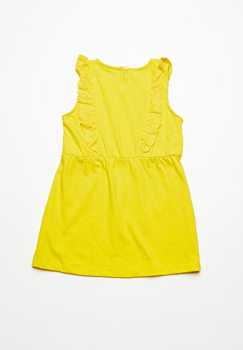 Name It - Kaja tunic dress - yellow 