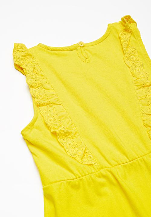 Name It - Kaja tunic dress - yellow 