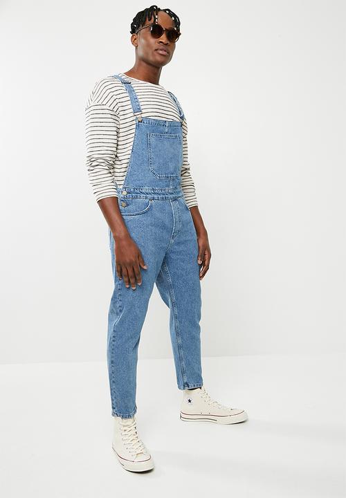 Only & Sons - John denim overalls - blue