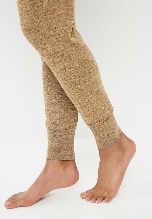 Missguided - Lounge tracksuit set - brown