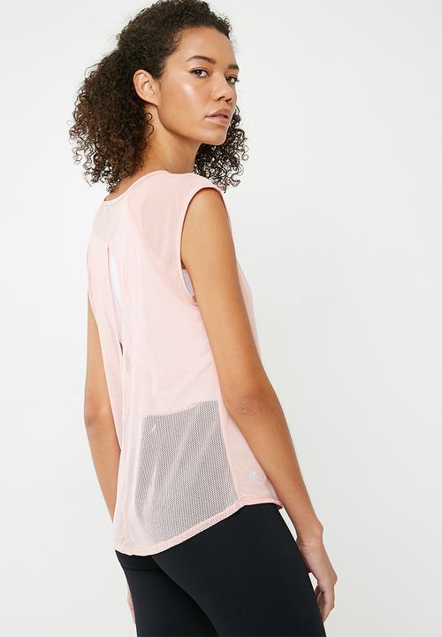 Cotton On - Split back T-shirt - pink