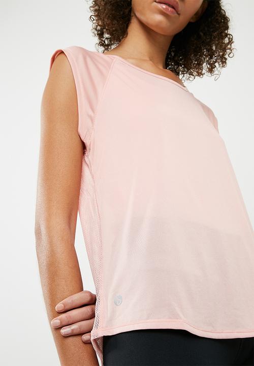 Cotton On - Split back T-shirt - pink