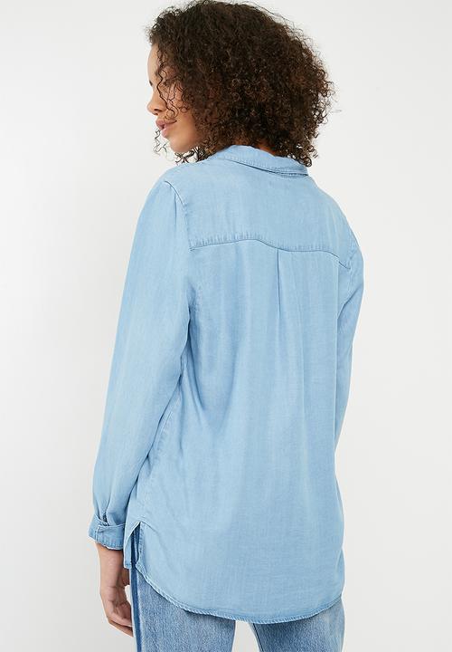Cotton On - Rebecca shirt - blue