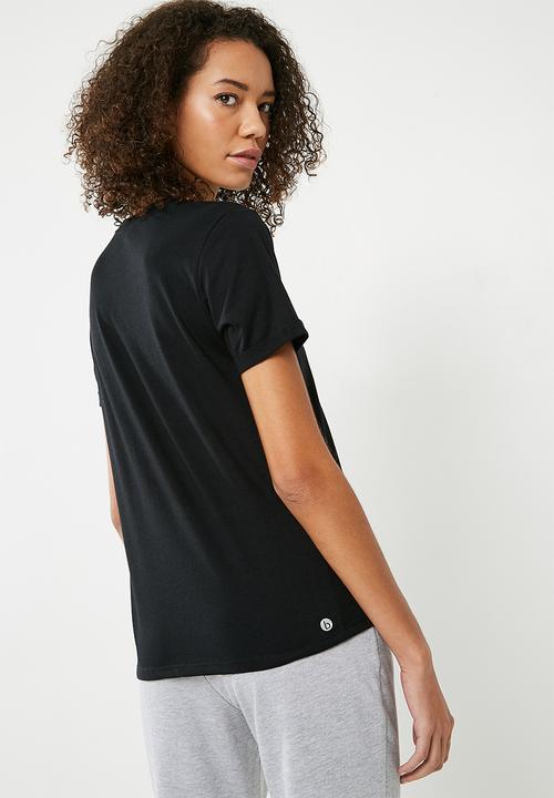 Cotton On - Slogan T-shirt - black 