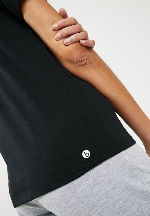 Cotton On - Slogan T-shirt - black 