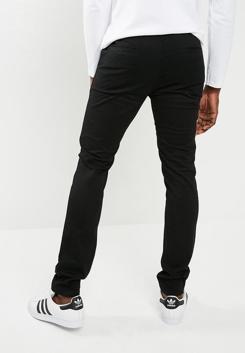 Superbalist - Skinny chino - black 