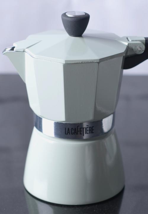La Cafetiere - 3 cup classic espresso moka pot - pistachio