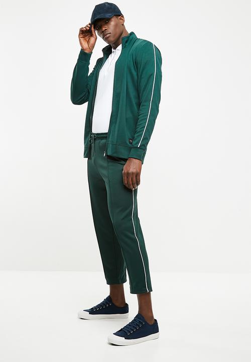 Only & Sons - William track top - green