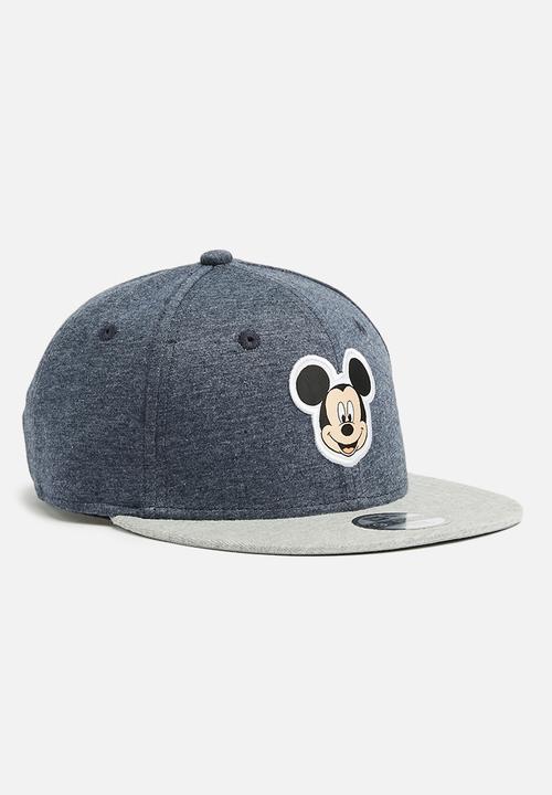 New Era - Kids Mickey mouse snapback cap - blue & grey 