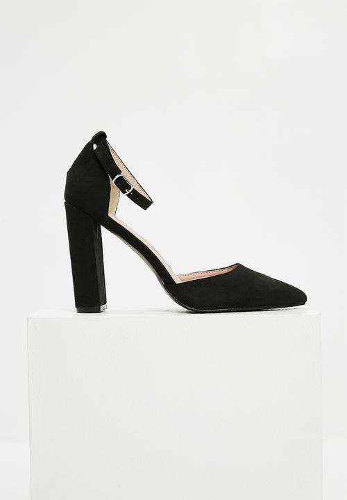 Superbalist - Jackie block heel - black