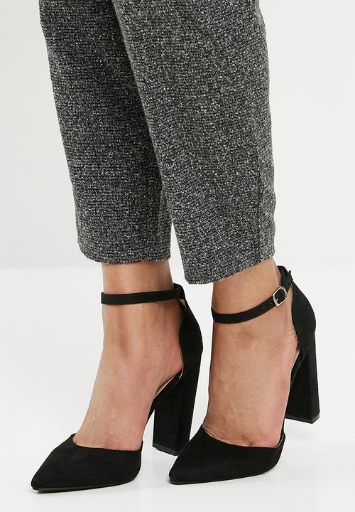 Superbalist - Jackie block heel - black