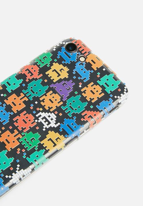 Hey Casey - Space Invaders phone cover - multi