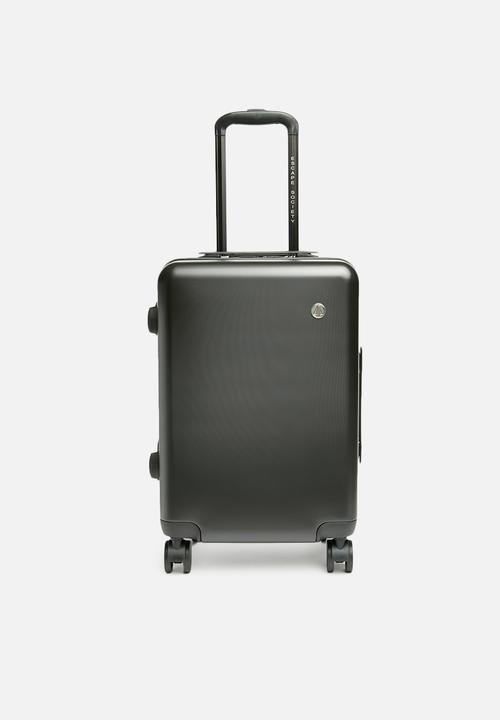 matte black carry on luggage