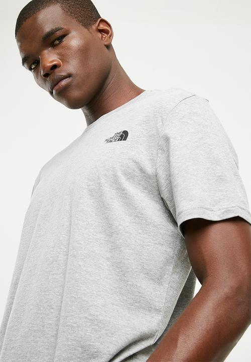 The North Face - M S/S simple dome tee - Medium grey heather