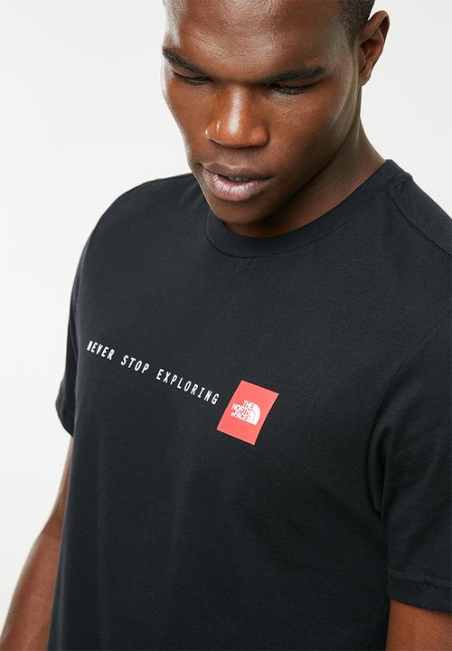 The North Face - M S/S never stop exploring tee - Black