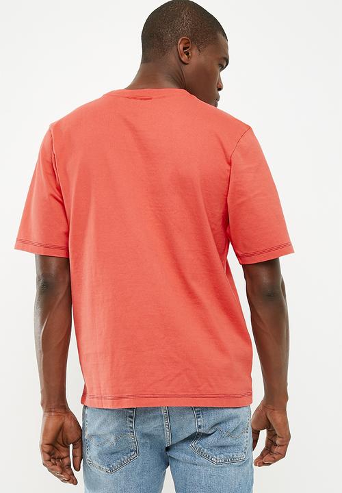 adidas Originals - Adventure tee - coral