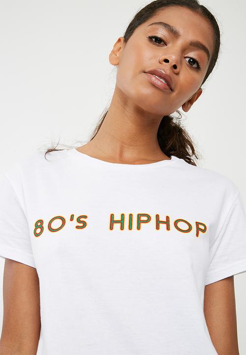 Superbalist - Hip hop tee - white
