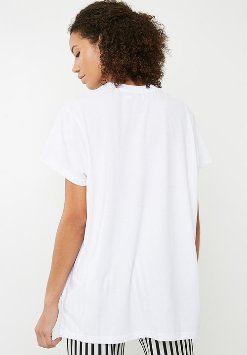 adidas Originals - Boxy trefoil tee - white 