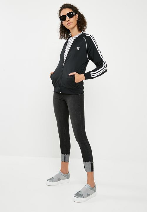 adidas Originals - SST track jacket - black & white 