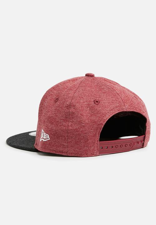 New Era - Kids Minnie mouse snapback cap - maroon & charcoal 
