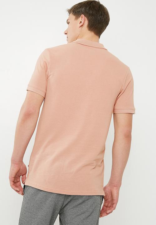 Jack & Jones - Basic polo - dusty pink 