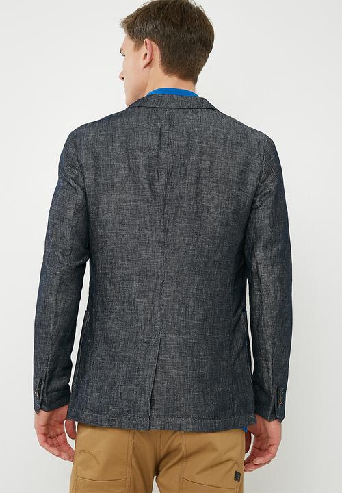 Jack & Jones - Chambray light blazer - navy 