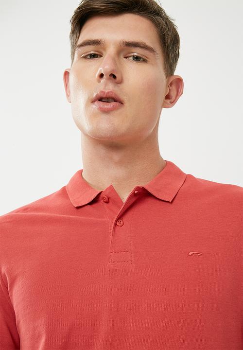 Jack & Jones - Basic polo - red 