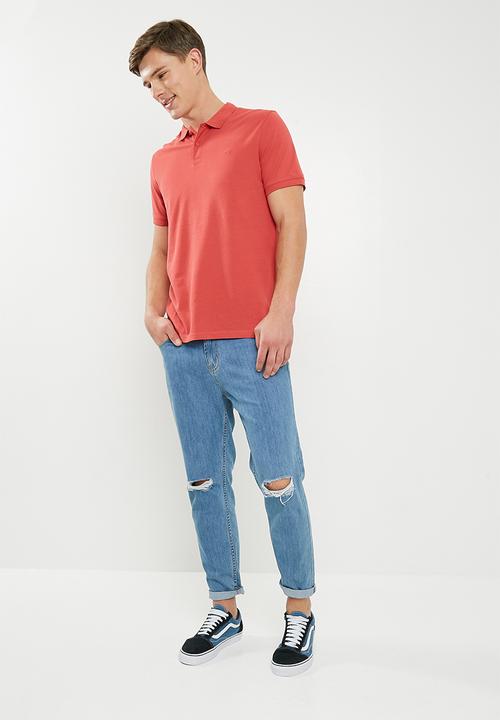 Jack & Jones - Basic polo - red 