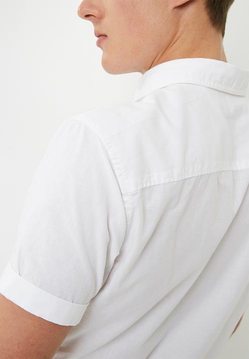Jack & Jones - Summer shirt plain - white 