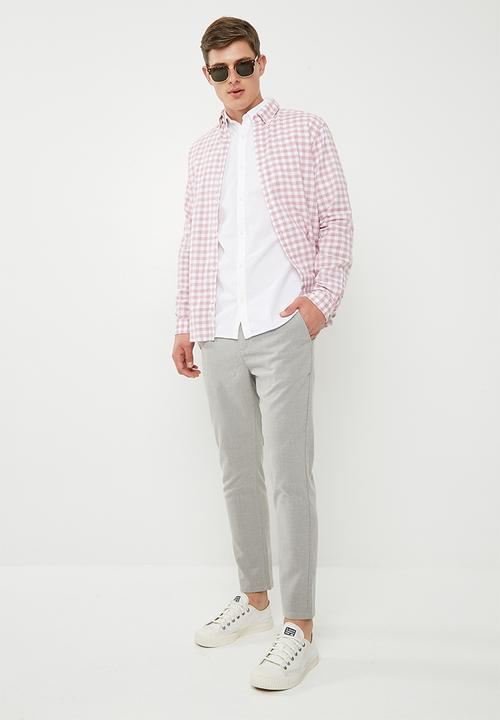 Jack & Jones - Summer shirt plain - white 