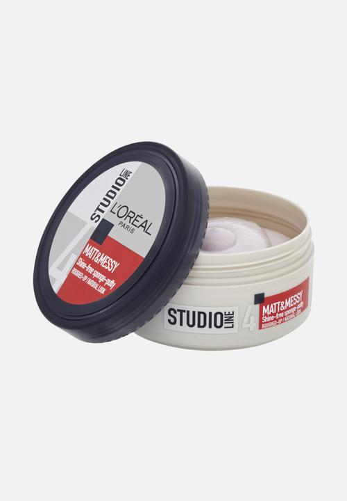 L'Oreal Studio Line - Matt & Messy Shine Free Sponge Putty