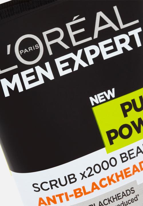 L'Oreal Men Expert - ME Pure Power anti-bacterial scrub 150ml