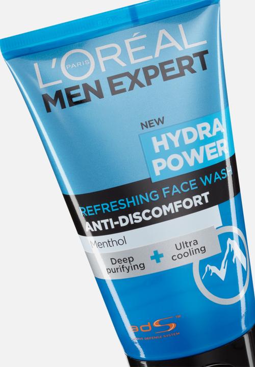 L'Oreal Men Expert - ME Hydra Power refreshing face wash 150ml