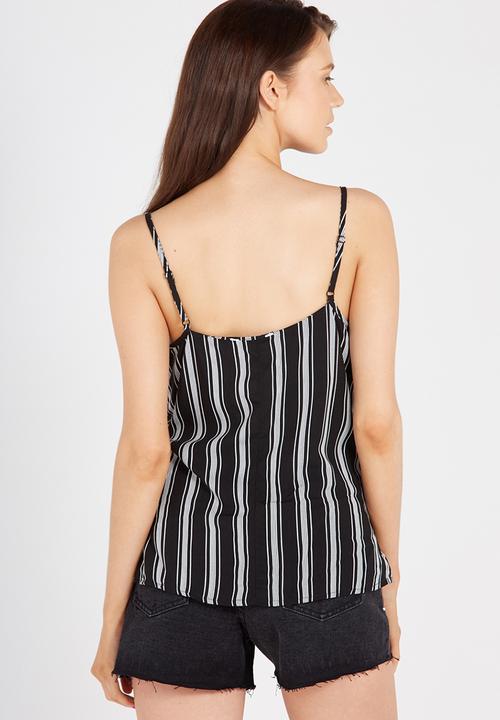 Supré  - Pip basic cami - black