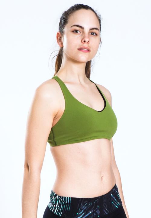 FIT Activewear - Charly Crop Top – Lime