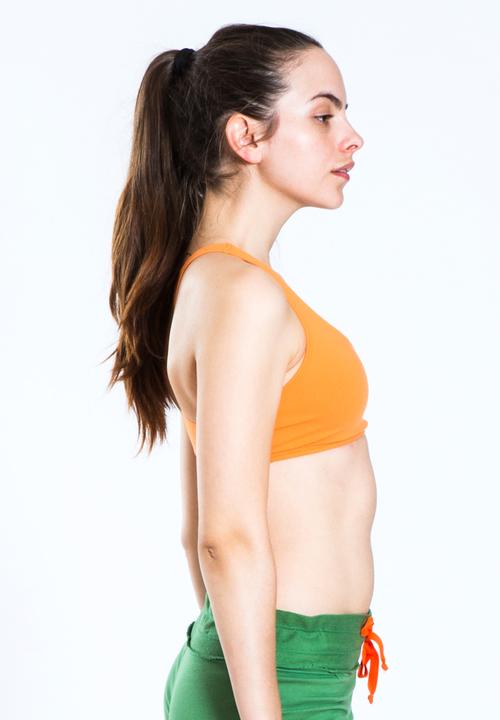 FIT Activewear - Charly Crop Top – Orange