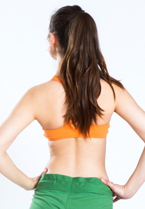 FIT Activewear - Charly Crop Top – Orange