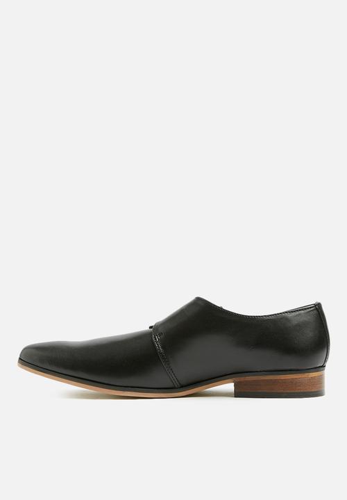 Superbalist - Single leather monk strap - black
