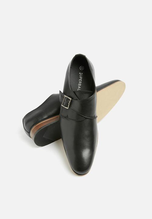Superbalist - Single leather monk strap - black